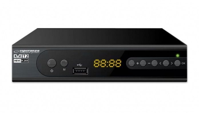 dekoder dvb t2 esperanza ev106p